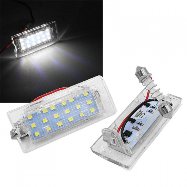 Set Lampi Numar Inmatriculare Led Bmw X5 E53 1999-2006 B102-7116