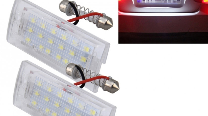 Set Lampi Numar Inmatriculare Led Bmw X5 E53 1999-2006 B102-7116