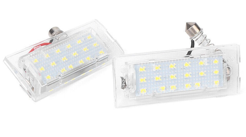 Set Lampi Numar Inmatriculare Led Bmw X5 E53 1999-2006 B102-7116