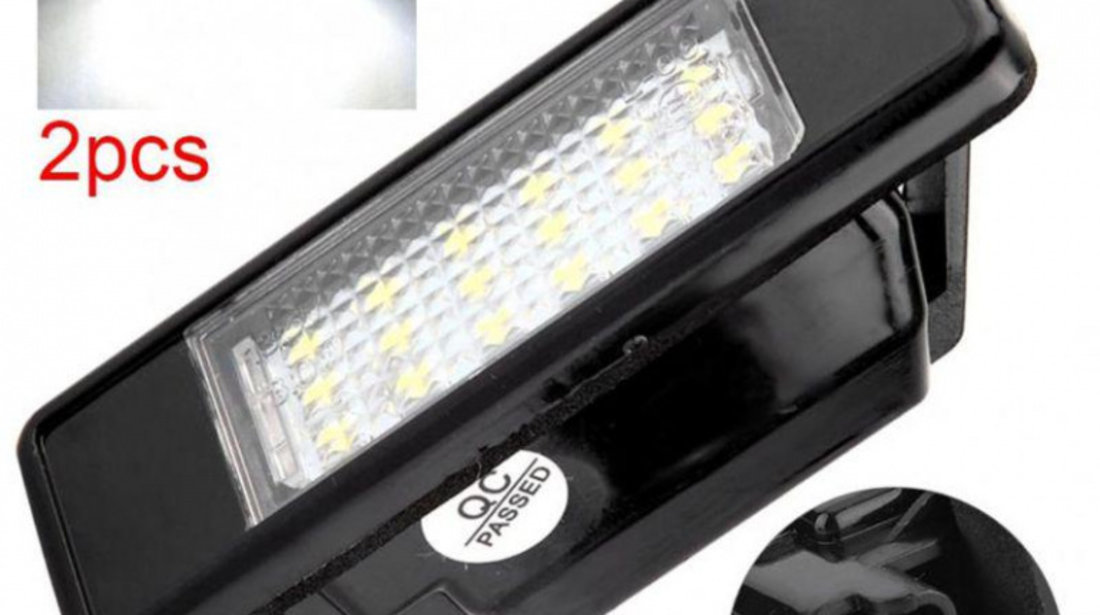 Set Lampi Numar Inmatriculare Led Citroen C3 1 2002→ 5 Usi Hatchback PC101-7603