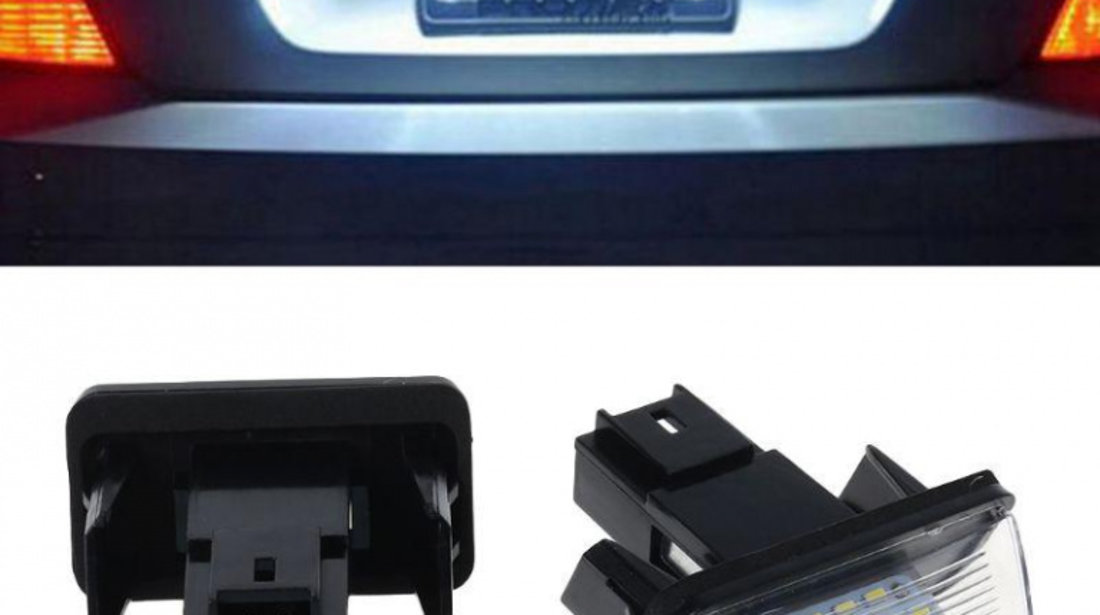 Set Lampi Numar Inmatriculare Led Citroen C4 Picasso 2 2014→ PC102-7601