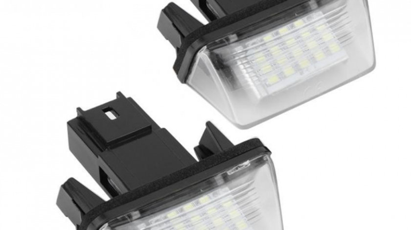 Set Lampi Numar Inmatriculare Led Citroen C4 Picasso 2 2014→ PC102-7601