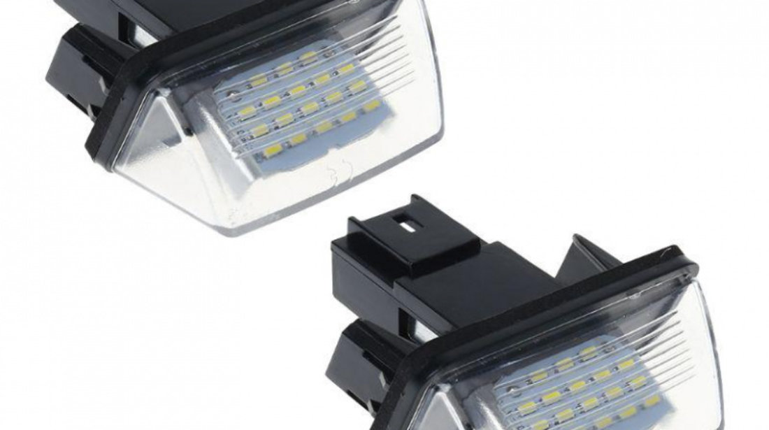 Set Lampi Numar Inmatriculare Led Citroen C4 Picasso 2 2014→ PC102-7601