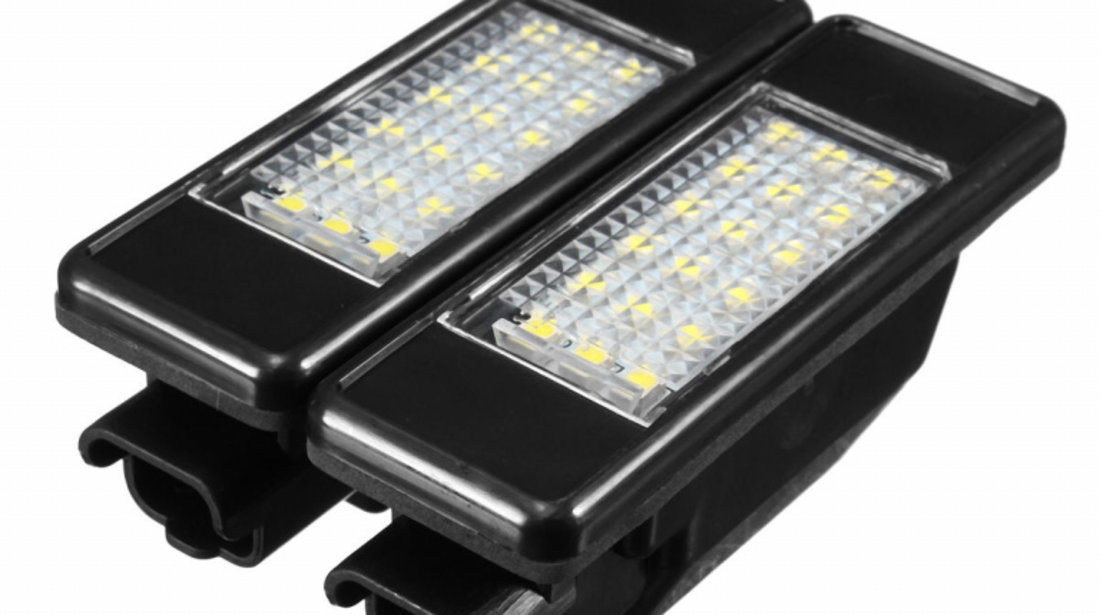 Set Lampi Numar Inmatriculare Led Citroen C5 3 2008→ 4 Usi / 5 Usi PC101-7603