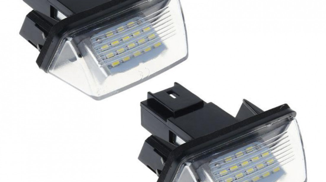 Set Lampi Numar Inmatriculare Led Citroen Berlingo 2 2008→ PC102-7601