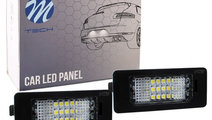 Set Lampi Numar Inmatriculare Led M-Tech Audi A1 8...