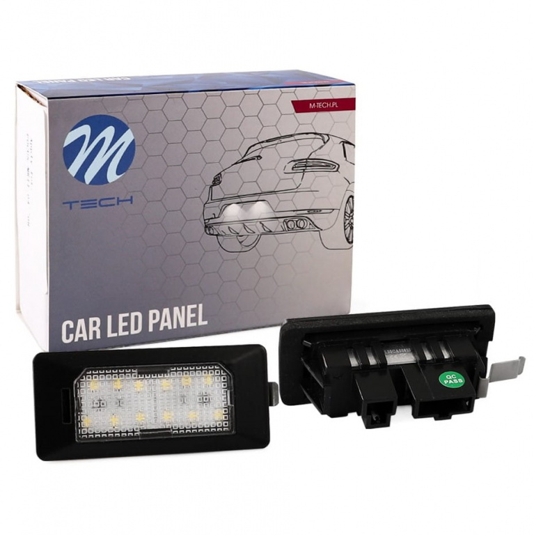 Set Lampi Numar Inmatriculare Led M-Tech Audi A1 8X1, 8XK 2010→ CLP011