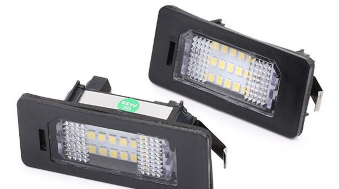 Set Lampi Numar Inmatriculare Led M-Tech Bmw X1 E84 2009-2015 CLP002