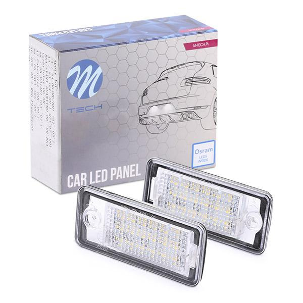 Set Lampi Numar Inmatriculare Led M-Tech CLP012