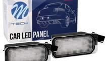 Set Lampi Numar Inmatriculare Led M-Tech Ford Mond...