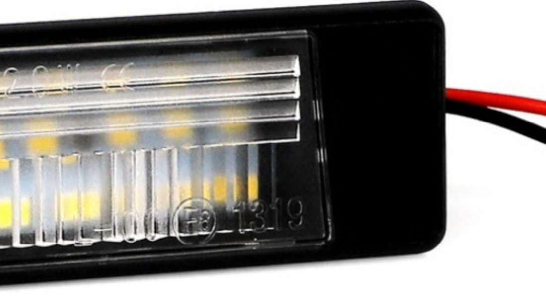 Set Lampi Numar Inmatriculare Led M-Tech Nissan Qashqai 2 2013→ CLP106