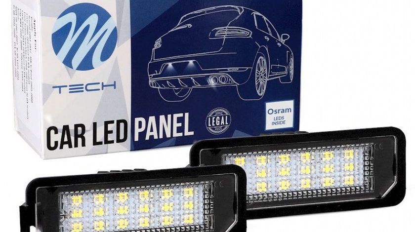 Set Lampi Numar Inmatriculare Led M-Tech Porsche Boxter 981 2012 CLP103