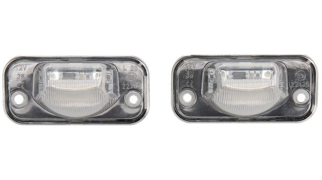 Set Lampi Numar Inmatriculare Led M-Tech Volkswagen Caddy 3 2004-2010 CLP104