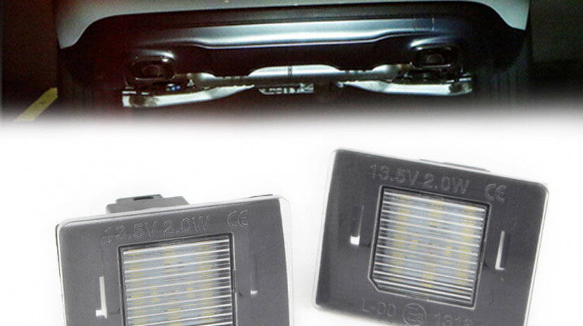 Set Lampi Numar Inmatriculare Led Mercedes-Benz A-Class W176 2012→ M104-BTLL-109