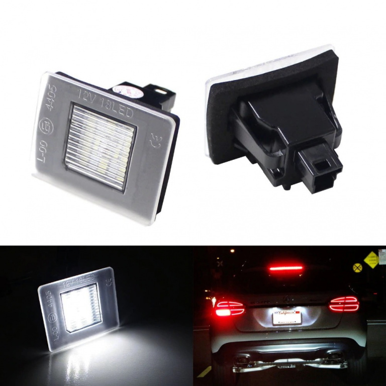 Set Lampi Numar Inmatriculare Led Mercedes-Benz A-Class W176 2012→ M104-BTLL-109