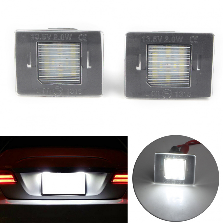 Set Lampi Numar Inmatriculare Led Mercedes-Benz A-Class W176 2012→ M104-BTLL-109