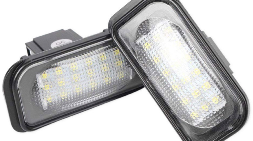 Set Lampi Numar Inmatriculare Led Mercedes-Benz C-Class W203 2000-2007 Sedan BTLL-015