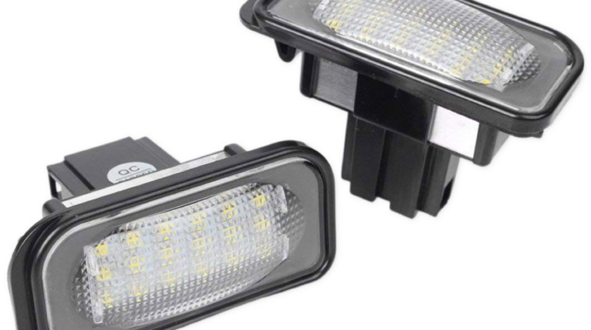 Set Lampi Numar Inmatriculare Led Mercedes-Benz C-Class W203 2000-2007 Sedan BTLL-015