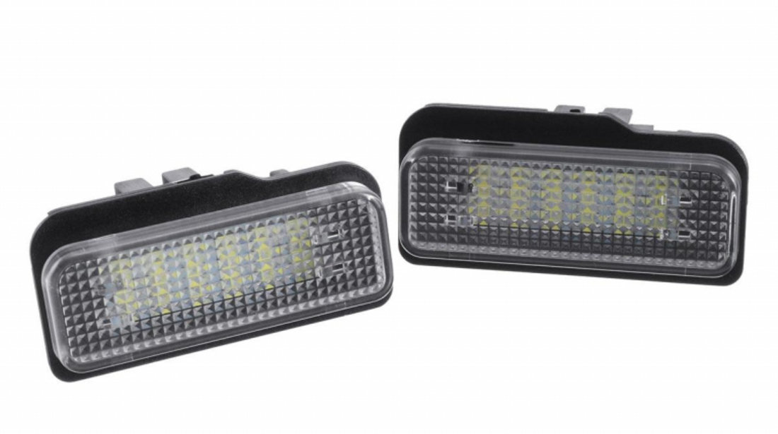 Set Lampi Numar Inmatriculare Led Mercedes-Benz C-Class W203 2000-2007 Combi M101-7203