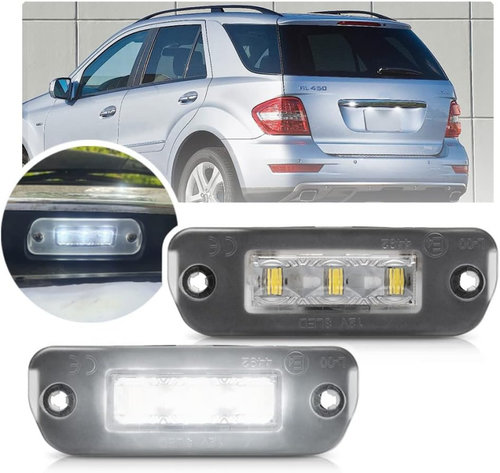 Set Lampi Numar Inmatriculare Led Mercedes-Benz R-Class W251 2006-2011 Diesel V-030221