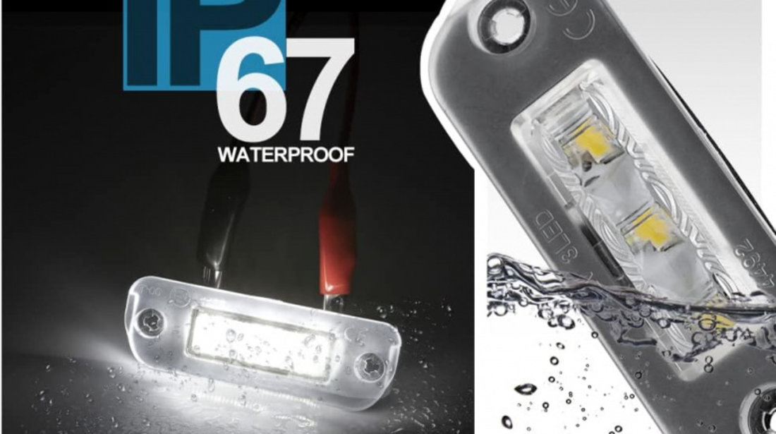 Set Lampi Numar Inmatriculare Led Mercedes-Benz R-Class W251 2006-2011 Diesel V-030221