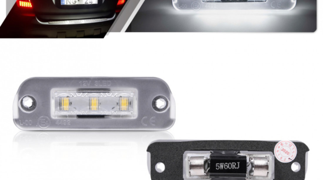 Set Lampi Numar Inmatriculare Led Mercedes-Benz R-Class W251 2006-2011 Diesel V-030221