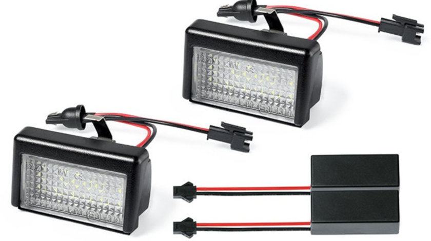 Set Lampi Numar Inmatriculare Led Mercedes-Benz ML-Class W164 2005-2011 America BTLL-129