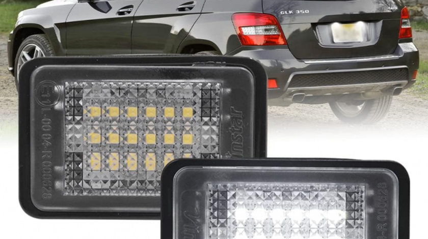 Set Lampi Numar Inmatriculare Led Mercedes-Benz GLK-Class X204 2007→ BTLL-032 922382