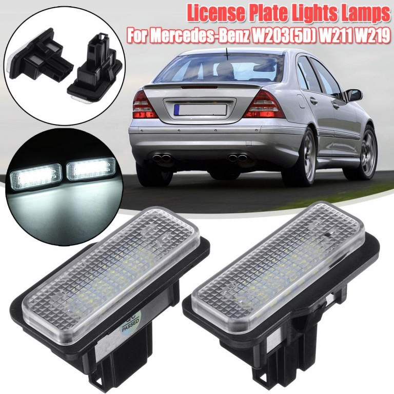 Set Lampi Numar Inmatriculare Led Mercedes-Benz CLS C219 2004-2011 M101-7203