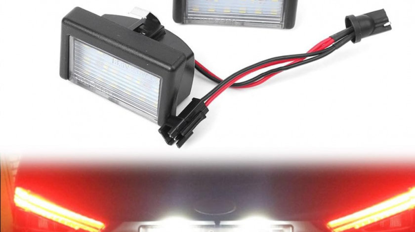 Set Lampi Numar Inmatriculare Led Mercedes-Benz ML-Class W164 2005-2011 America BTLL-129