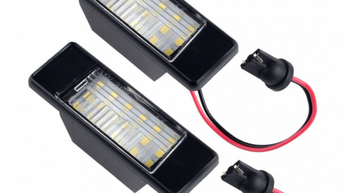 Set Lampi Numar Inmatriculare Led Nissan Juke 2010→ BTLL-152