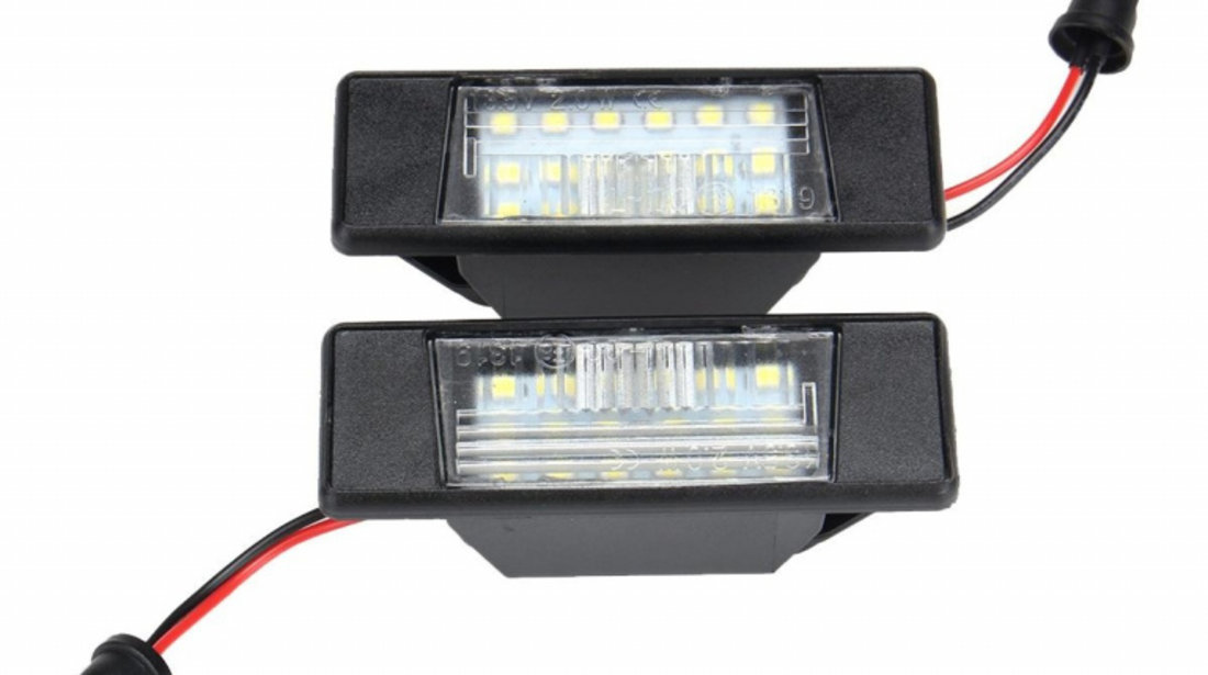 Set Lampi Numar Inmatriculare Led Nissan Primera P12 2002→ BTLL-152