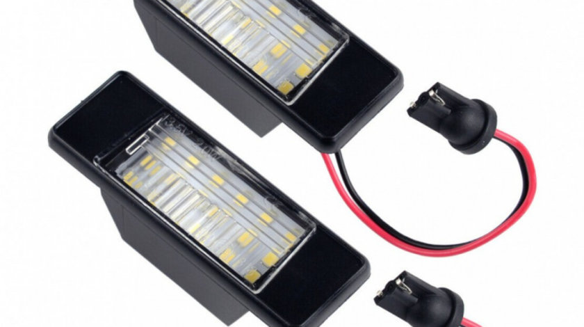 Set Lampi Numar Inmatriculare Led Nissan Qashqai 2 2013-2014 BTLL-152