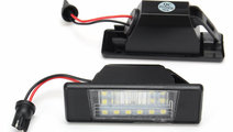 Set Lampi Numar Inmatriculare Led Nissan Qashqai 2...