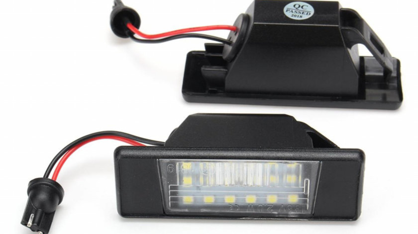 Set Lampi Numar Inmatriculare Led Nissan Qashqai 2 2013-2014 BTLL-152