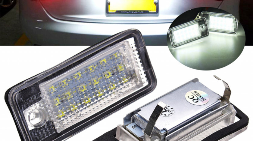 Set Lampi Numar Inmatriculare Led Nty Audi A4 B7 2004-2008 ELP-AU-000