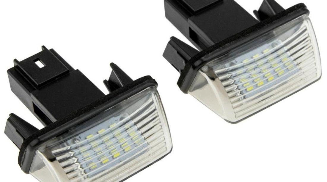 Set Lampi Numar Inmatriculare Led Nty Citroen C3 2 2014→ ELP-CT-000