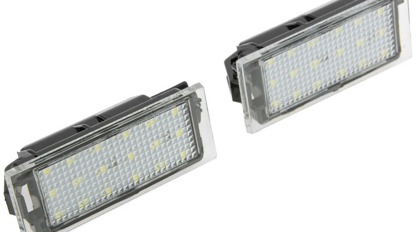 Set Lampi Numar Inmatriculare Led Nty Renault Megane 3 2008→ ELP-RE-001