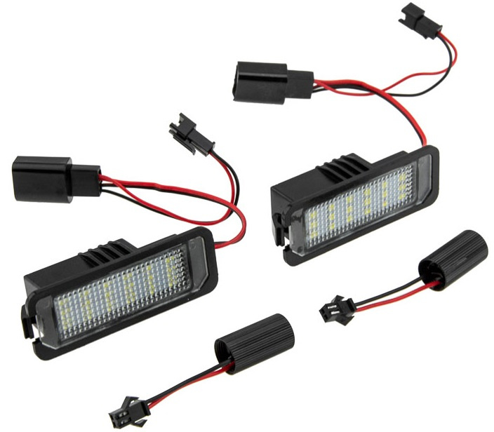Set Lampi Numar Inmatriculare Led Nty Seat Leon 2 1P1 2005-2013 ELP-VW-002