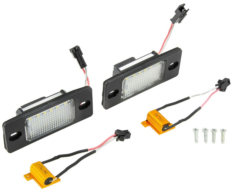 Set Lampi Numar Inmatriculare Led Nty Volkswagen Passat B5 2000-2005 ELP-VW-004