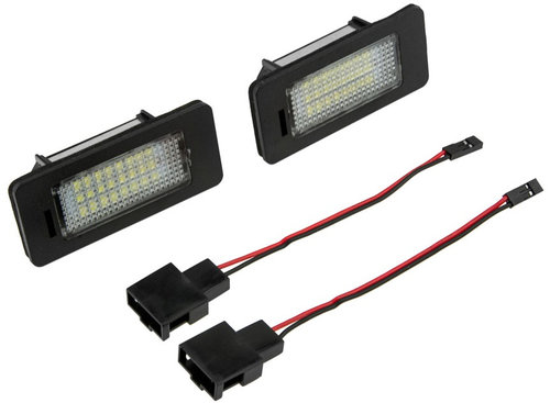 Set Lampi Numar Inmatriculare Led Nty Volkswagen Passat B7 2010-2015 Combi ELP-AU-001