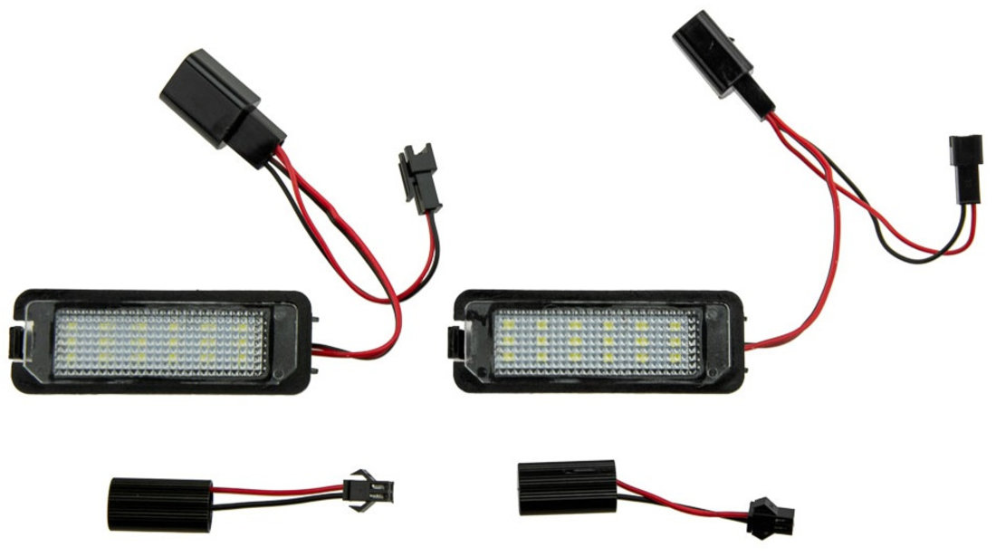 Set Lampi Numar Inmatriculare Led Nty Volkswagen Golf 5 2003-2009 ELP-VW-002