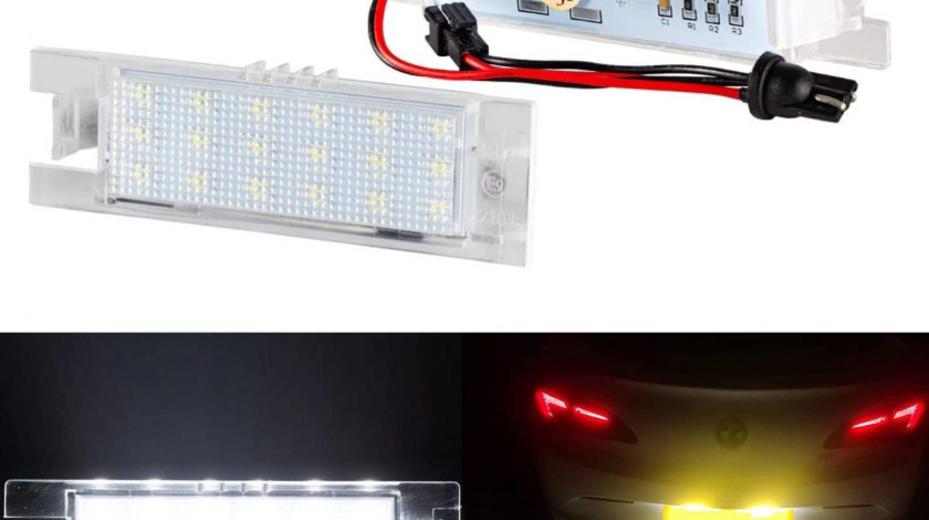 Set Lampi Numar Inmatriculare Led Opel Astra J 2009-2015 O101-71001