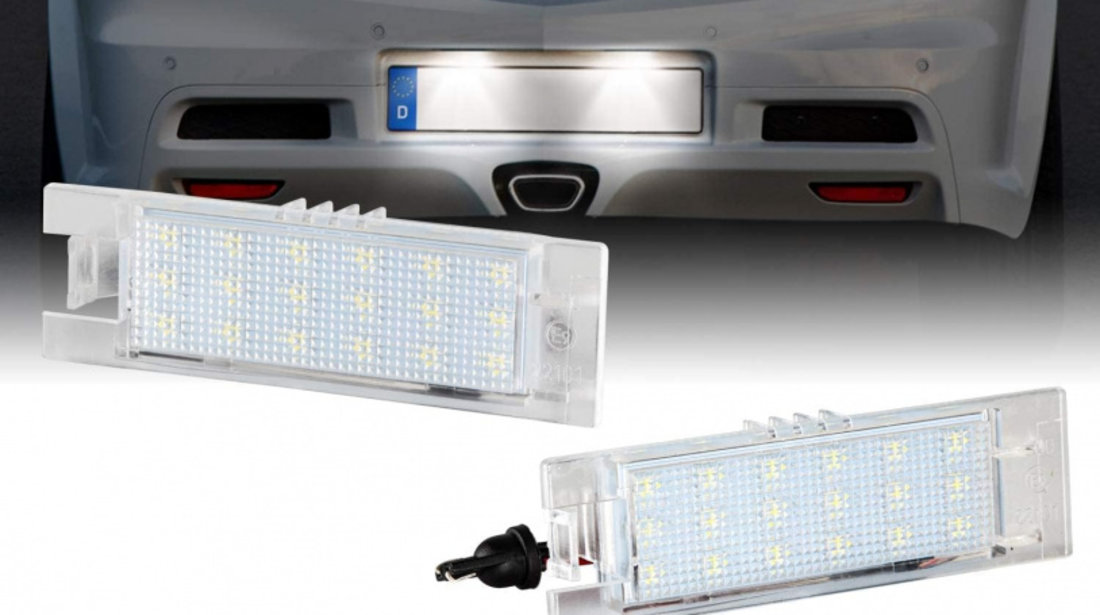 Set Lampi Numar Inmatriculare Led Opel Corsa D 2006-2011 O101-71001