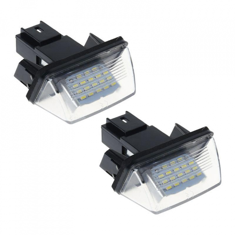 Set Lampi Numar Inmatriculare Led Peugeot 206+ 2009-2013 PC102-7601