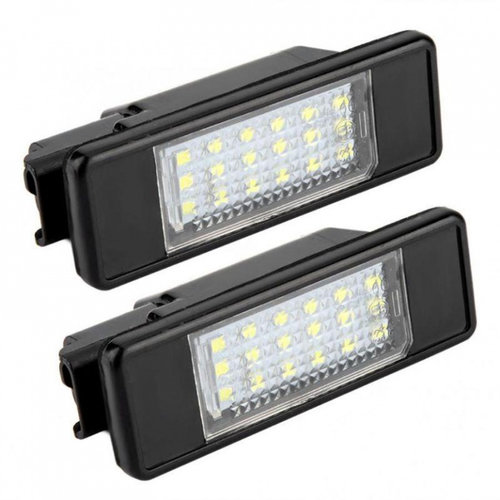 Set Lampi Numar Inmatriculare Led Peugeot 406 2000-2004 2 Usi / 4 Usi PC101-7603