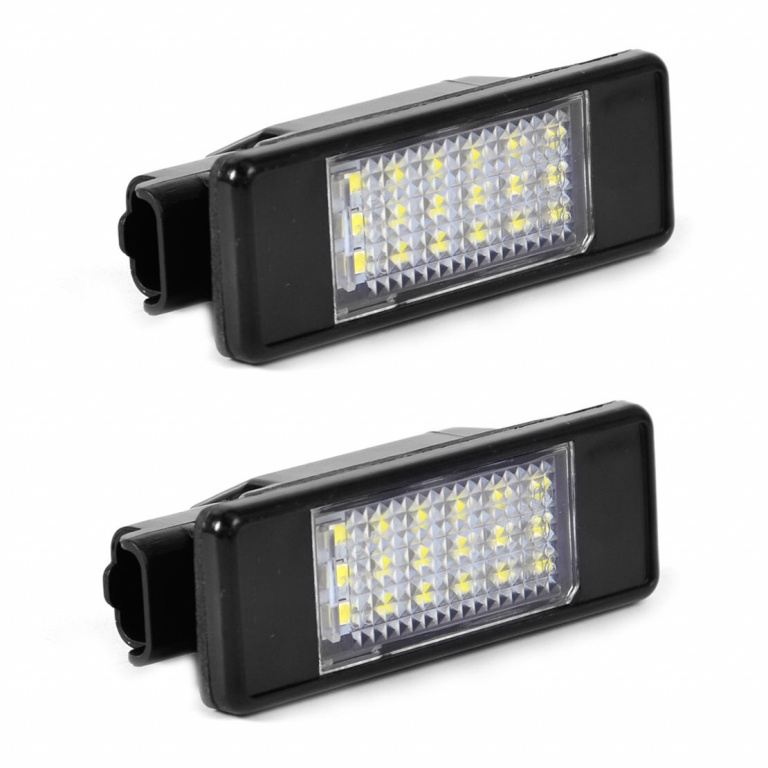 Set Lampi Numar Inmatriculare Led Peugeot 407 2004-2010 2 Usi / 4 Usi PC101-7603