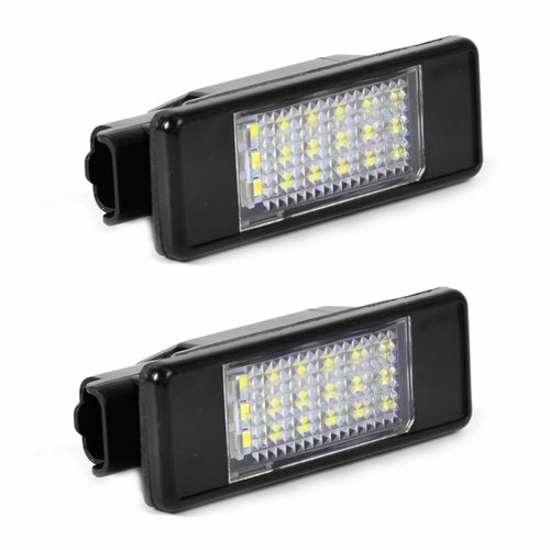 Set Lampi Numar Inmatriculare Led Peugeot 508 1 2011-2018 4 Usi / 5 Usi PC101-7603