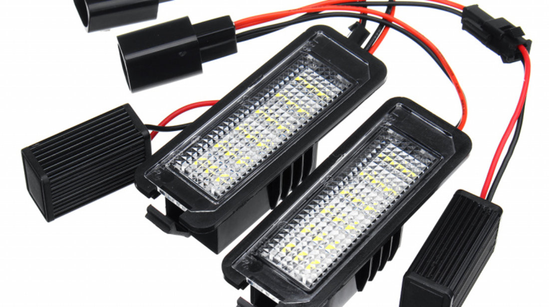 Set Lampi Numar Inmatriculare Led Porsche 911 Carrera 1998-2010 W101-7402