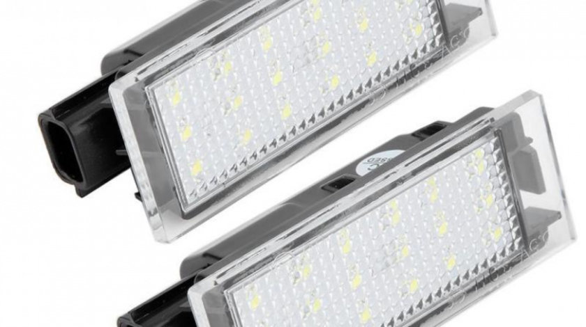 Set Lampi Numar Inmatriculare Led Renault Clio 4 2012→ R101-71601